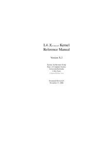 Microkernel / Thread / Kernel / Mach / X86-64 / Cell / Linux kernel / Architecture of Windows NT / 64-bit / Computer architecture / L4 microkernel family / Monolithic kernels