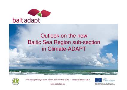 The Baltic Sea Region in Climate_ADAPT