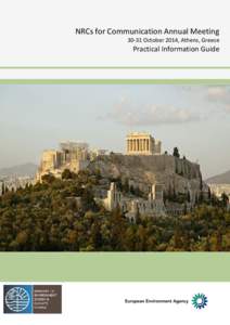 NRCs for Communication Annual MeetingOctober 2014, Athens, Greece Practical Information Guide  Programme