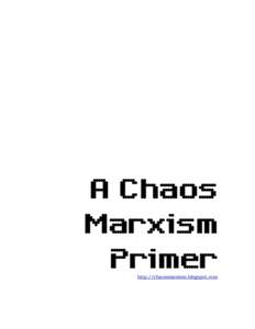 Microsoft Word - A Chaos Marxism Primer.doc