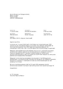Merck Sharp Dohme Haarlem raltegravir Isentress HIV aanbiedingsbrief rapporten ministerPOVOOPEN.DOC