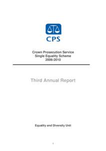 PART 2 – Equality Scheme Action Plan