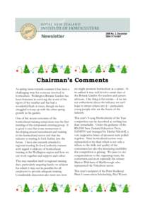 RNZIH Newsletter, 2006, No. 3, December