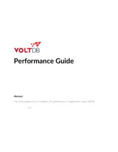 Guide to Performance and Customization