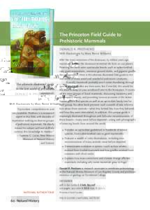 Princeton University Press Fall 2016 Catalog - Natural History
