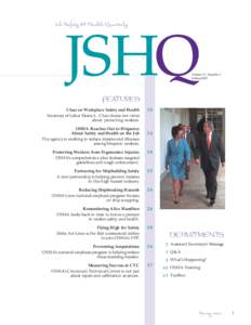 Job Safety & Health Quarterly  JSHQ Volume 13 Number 3 Spring 2002