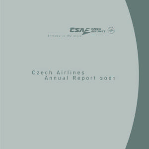 Czech Airlines Annual Report 2001 BabeTa CZECH AIRLINES (ČSA) RUZYNĚ AIRPORT, PRAGUE 6