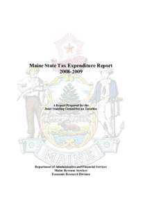 Final Tax Expenditure Report.doc