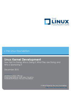 » The Linux Foundation  Linux Kernel Development