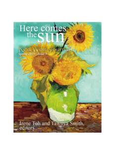 Red Wolf Journal Spring 2015 Issue 5 Here Comes The Sun Irene Toh and Tawnya Smith, editors
