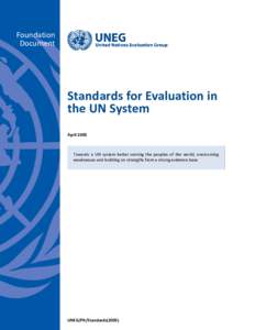 Annual Report of the UNEG Secretariat
