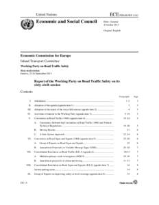 United Nations  Economic and Social Council ECE/TRANS/WP[removed]Distr.: General