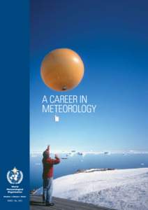 a career in meteorology WMO - No. 1012  