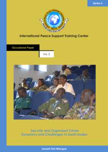 Series 3  International Peace Support Training Center Occasional Paper No. 2