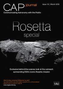 Spaceflight / Spacecraft / Outer space / Rosetta mission / Rosetta / Philae / Gerhard Schwehm / 67P/ChuryumovGerasimenko / Lander / Matt Taylor / European Space Agency / Exploration of Mars