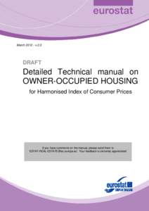 Draft  Detailed Technical manual on Owner-Occupied Housing - version 2.0, March 2012