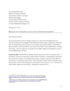 Microsoft Word - RLCFRR Support Letter - NGO and Clean Energy