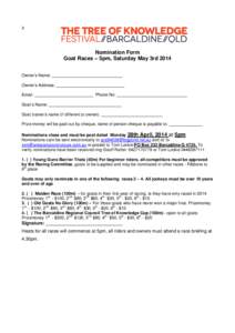 Microsoft Word - May Day Goat Races Nomination Form 2014