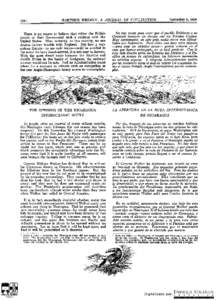 La guerra en Nicaragua: Harper´s Weekly Journal of Civilization = The war in Nicaragua: Harper´s Weekly Journal of Civilization1857-1860