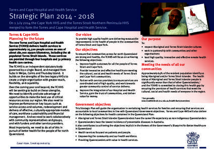 Strategic Plan[removed]Summary | Torres and Cape Hospital and Health Service