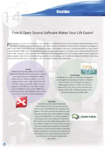 14  Great Idea Free & Open Source Software Makes Your Life Easier!