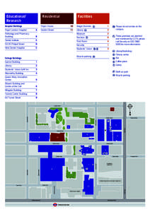 Educational/ Research Residential  Hospital Buildings