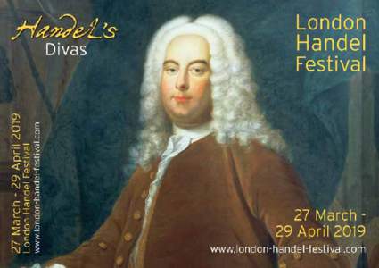© Chris Christodoulou  SAMIR SAVANT FESTIVAL DIRECTOR Promoted by the London Handel Society Ltd Charity number
