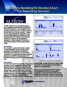 Skybow Banking On Dundas Chart For Reporting Services In 2001, Skybow AG was founded by former cadre employees and technical specialists of Microsoft Switzerland. The company’s share