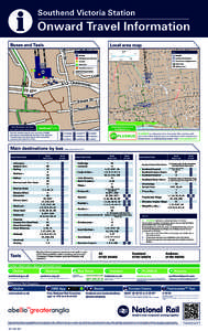 i  Southend Victoria Station Onward Travel Information