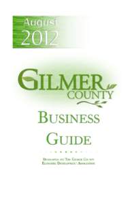 Gilmer County Business Guide