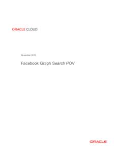 November[removed]Facebook Graph Search POV Facebook Graph Search POV