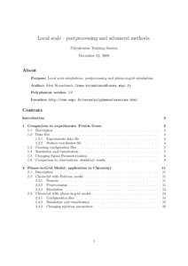 Operations research / Simulation / Atmospheric dispersion modeling / Computational science / Computational chemistry / Molecular modelling