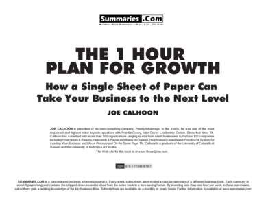 The 1 Hour Plan For Growth.vp