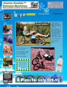 “Hello to all bike hackers. Have fun this holiday season and be careful out there.” Tom S., Wisconsin  AZ newsletters