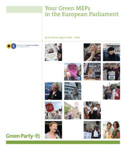 Your Green MEPs in the European Parliament End of term report[removed]  Your Green MEPs