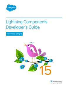 Lightning Components Developer’s Guide