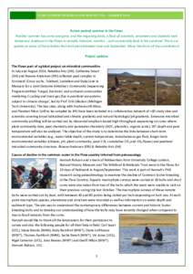 FLOW COUNTRY RESEARCH HUB NEWSLETTER – SUMMER 2014
