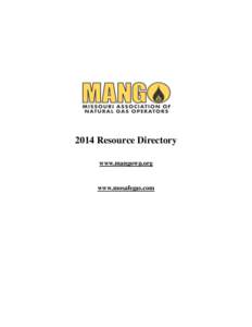 2014 Resource Directory www.mangowp.org www.mosafegas.com  MANGO EXECUTIVE BOARD