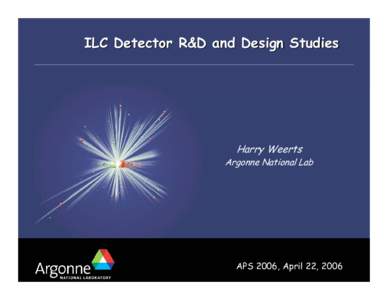 Fermilab ILC Detector R&D