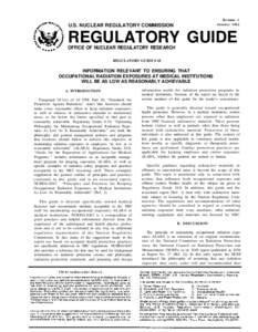 Revision 1 October 1982 U.S. NUCLEAR REGULATORY COMMISSION  REGULATORY GUIDE