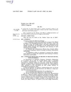 120 STAT[removed]PUBLIC LAW 109–437—DEC. 20, 2006 Public Law 109–437 109th Congress