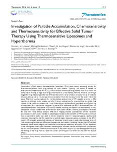 Theranostics 2016, Vol. 6, Issue 10  Ivyspring International Publisher  Research Paper