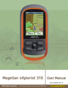 Magellan eXplorist 310 ® ®  User Manual