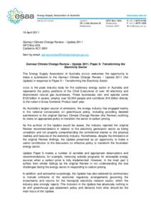 Microsoft Word - Garnaut Climate Change Review - Updateesaa response to Paper 8.doc