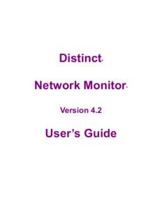 Distinct   Network Monitor