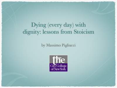 Dying (every day) with dignity: lessons from Stoicism by Massimo Pigliucci Luca Giordano, The Death of Seneca, 1684