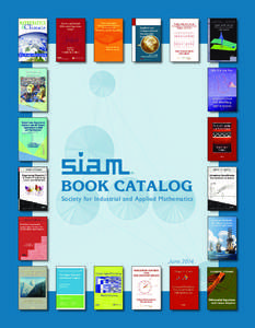 BOOK CATALOG  Society for Industrial and Applied Mathematics June 2014