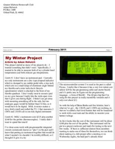 Microsoft Word - Newsletter February 2011 P2.doc