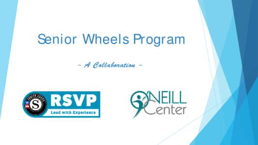 RSVP  Senior Wheels Program