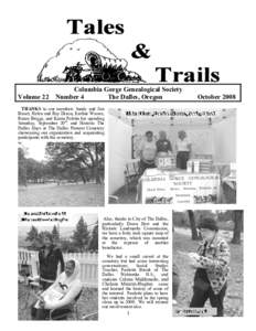 Tales & Trails Oct. 2008